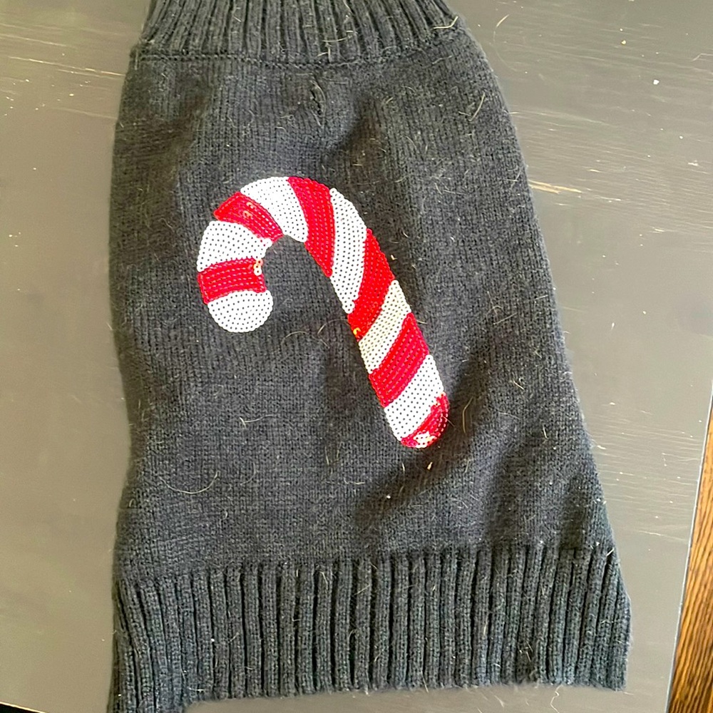 Dog Christmas sweater. Size M